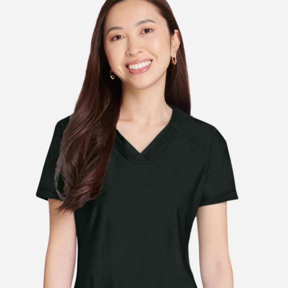 Cherokee Women's Black V-Neck Scrub Top, XS (EUC)